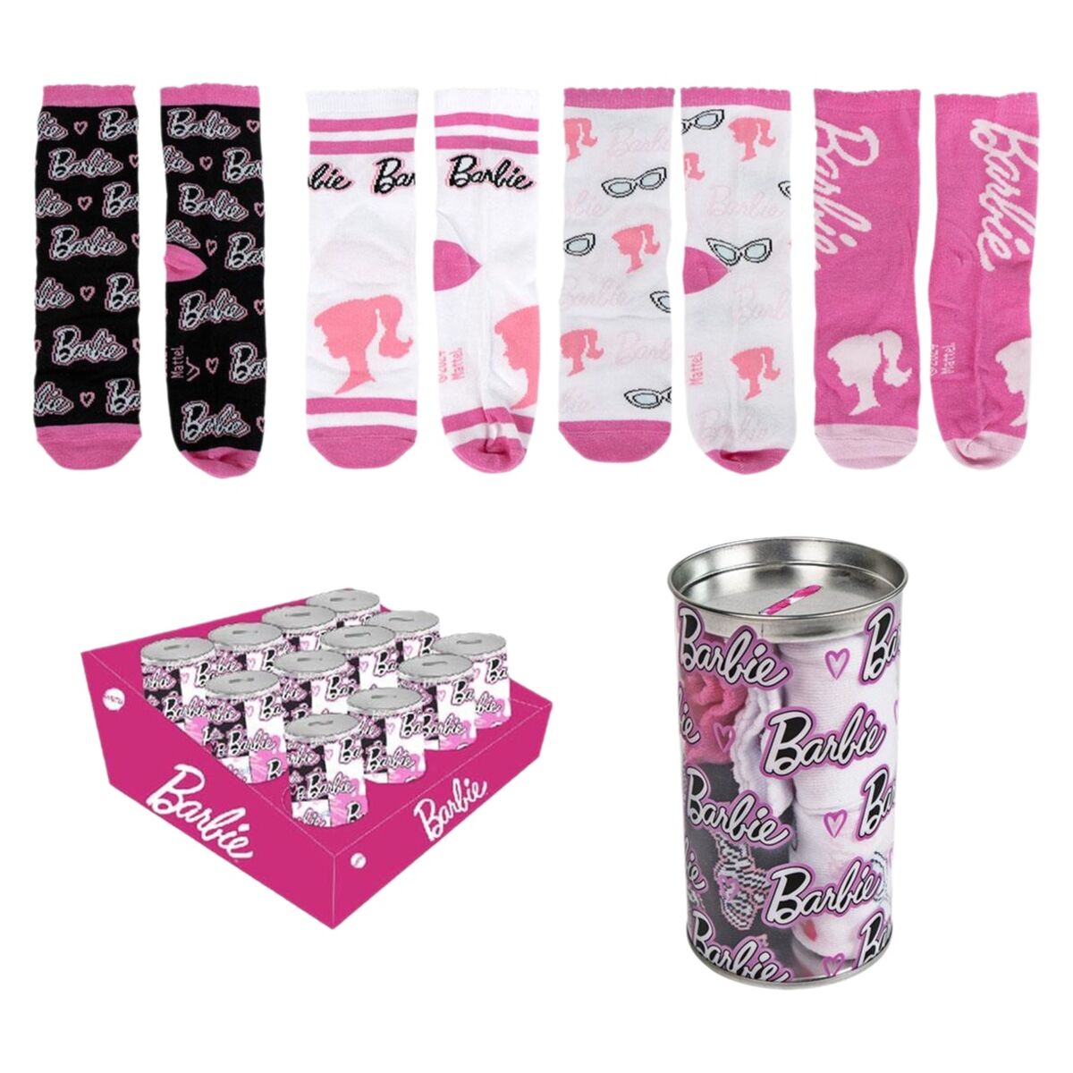 Strumpor Barbie 4 pairs - 2