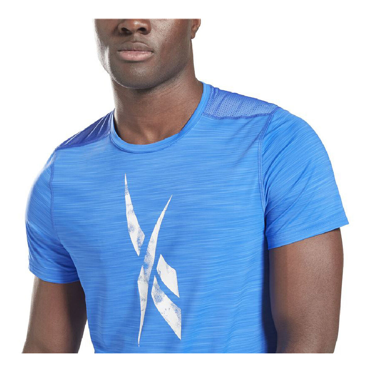 T-shirt med kortärm Herr Reebok Workout Ready Activchill Blå - 3