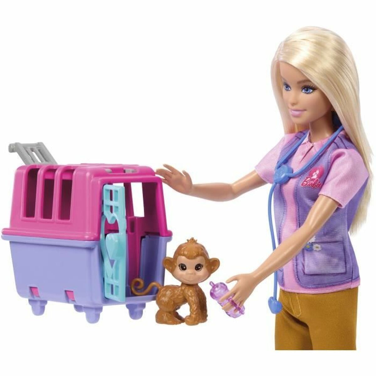 Docka Barbie SAUVETEUSE D'ANIMAUX - 3