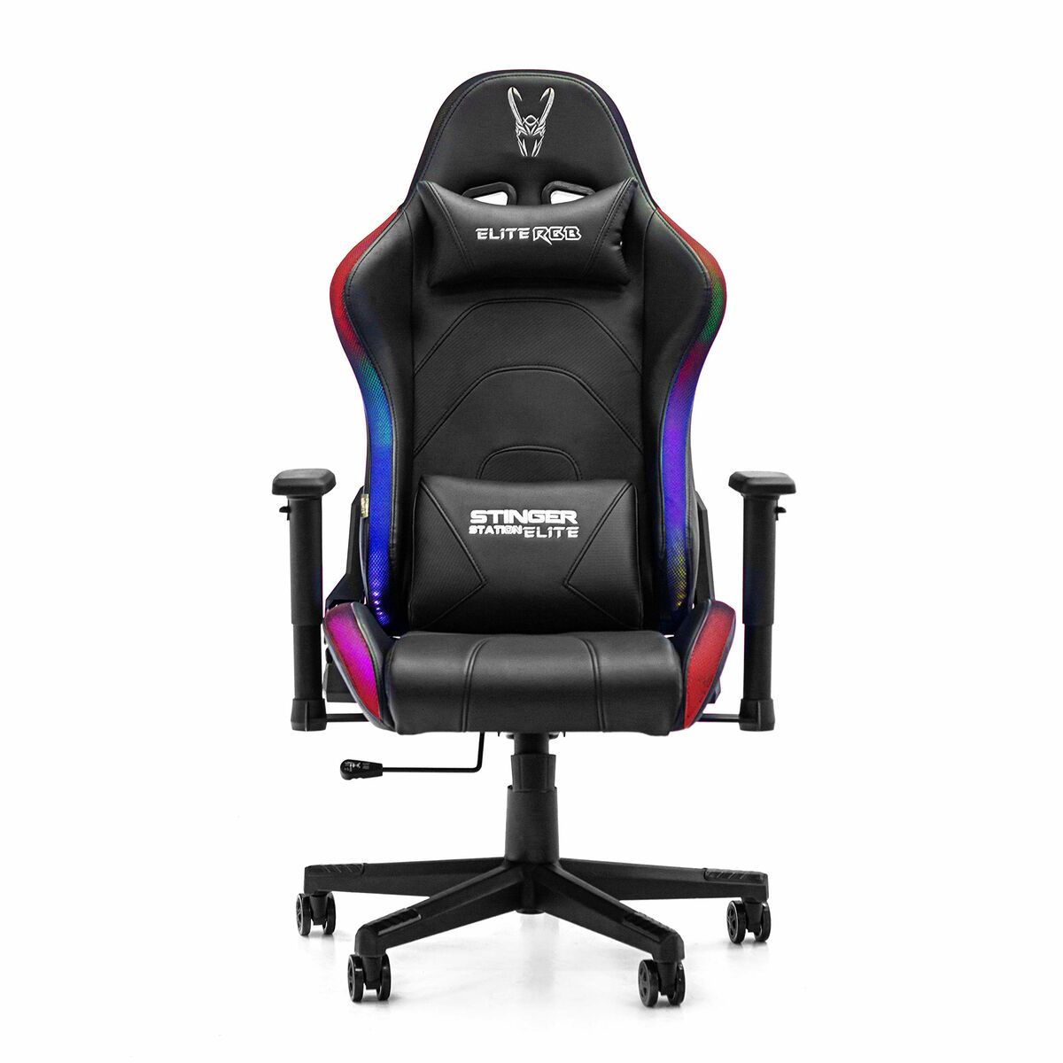 Spelstol Woxter GM26-068 Svart RGB - 2
