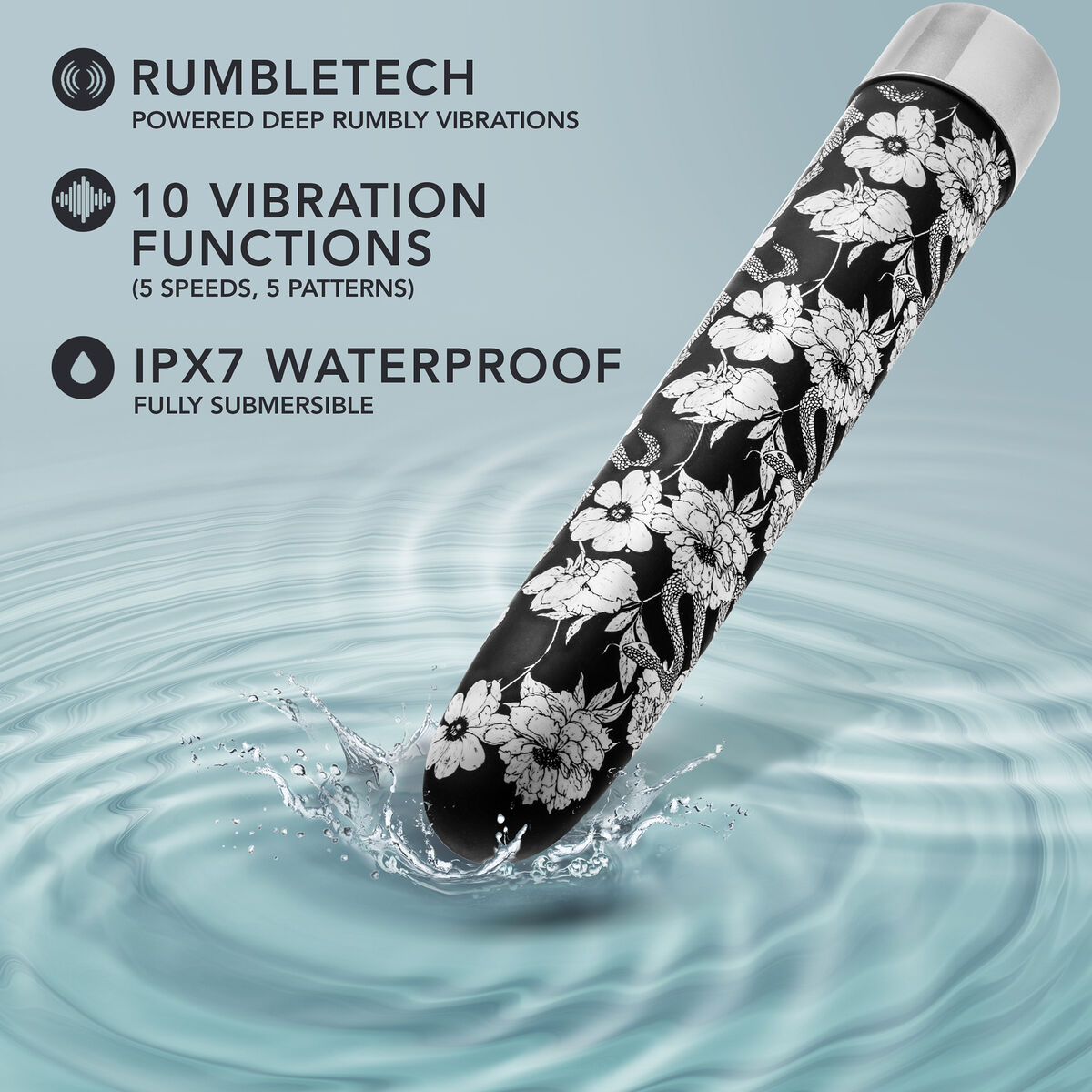 Patronvibrator Blush The Collection Svart - 8