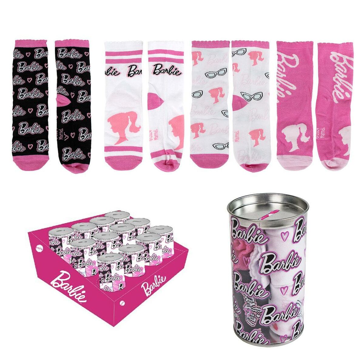 Strumpor Barbie 4 pairs - 5