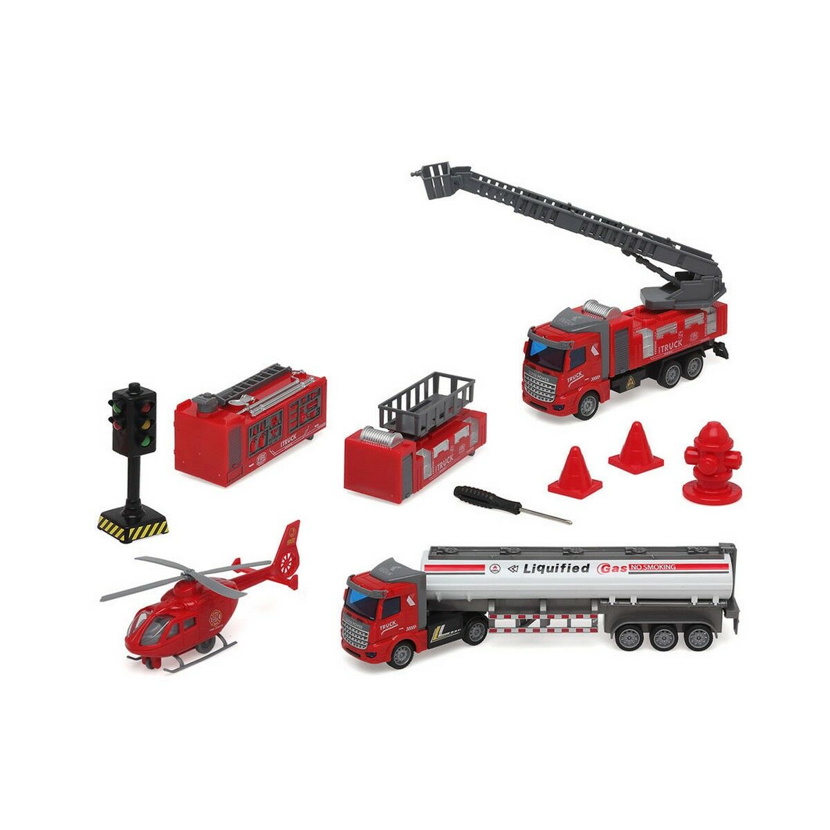 Fordonsspel Fire Rescue 54 x 34 cm - 3