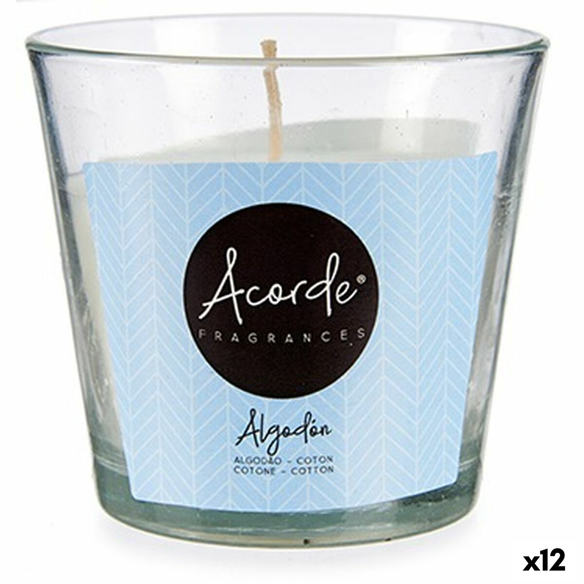Doftljus Acorde Bomull 120 g (12 antal)