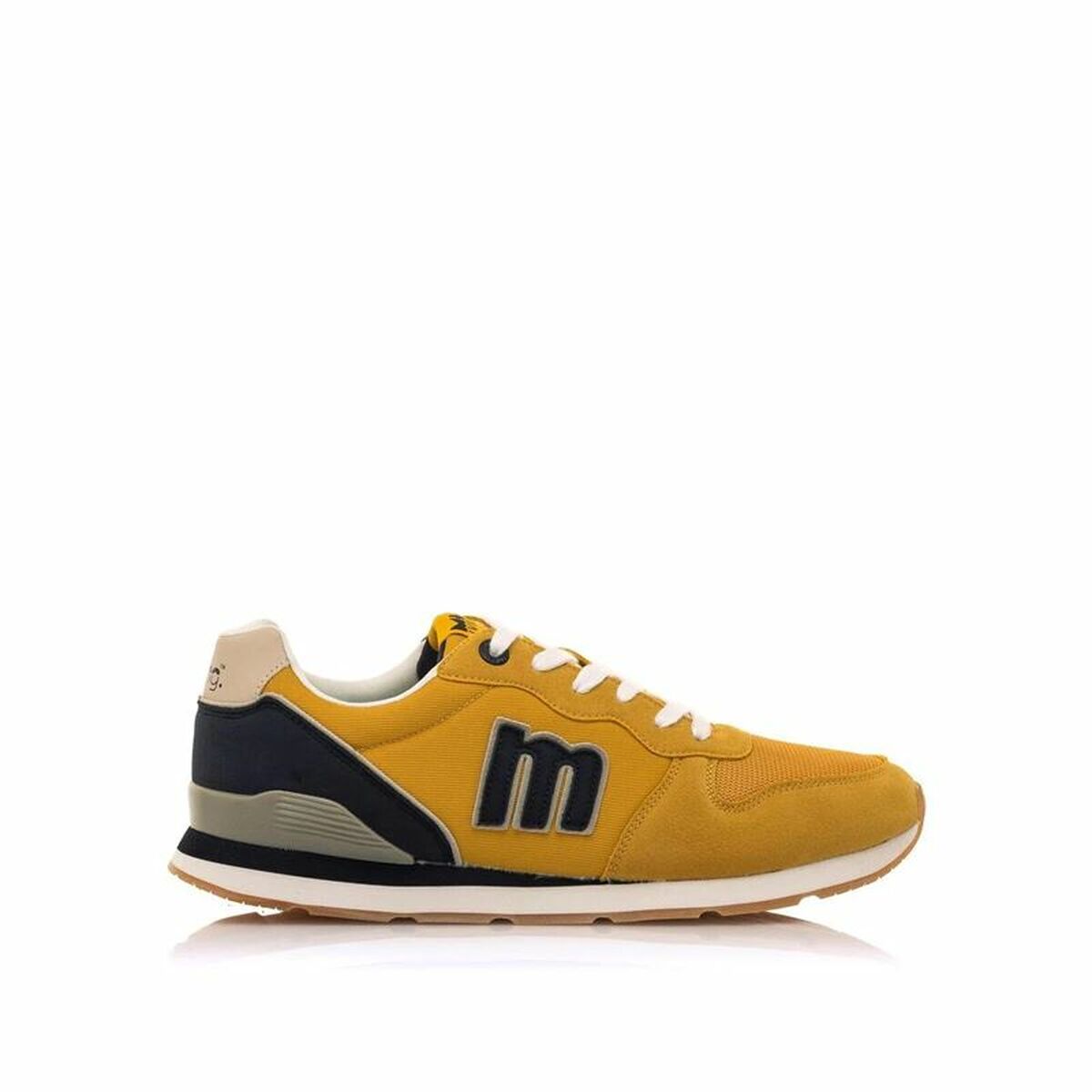 Sportskor Casual Herr Mustang Joggo Lottos Gul