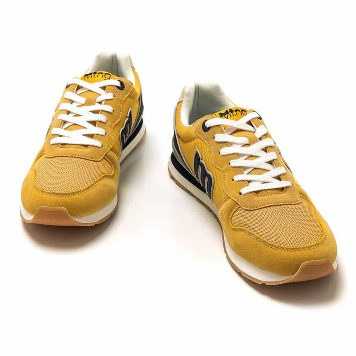 Sportskor Casual Herr Mustang Joggo Lottos Gul - 7