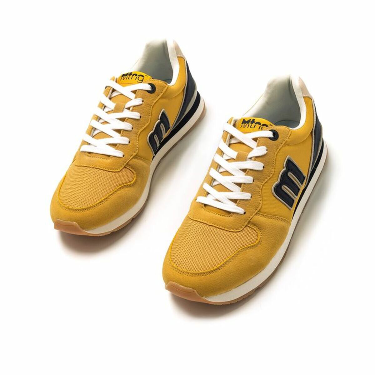 Sportskor Casual Herr Mustang Joggo Lottos Gul - 2