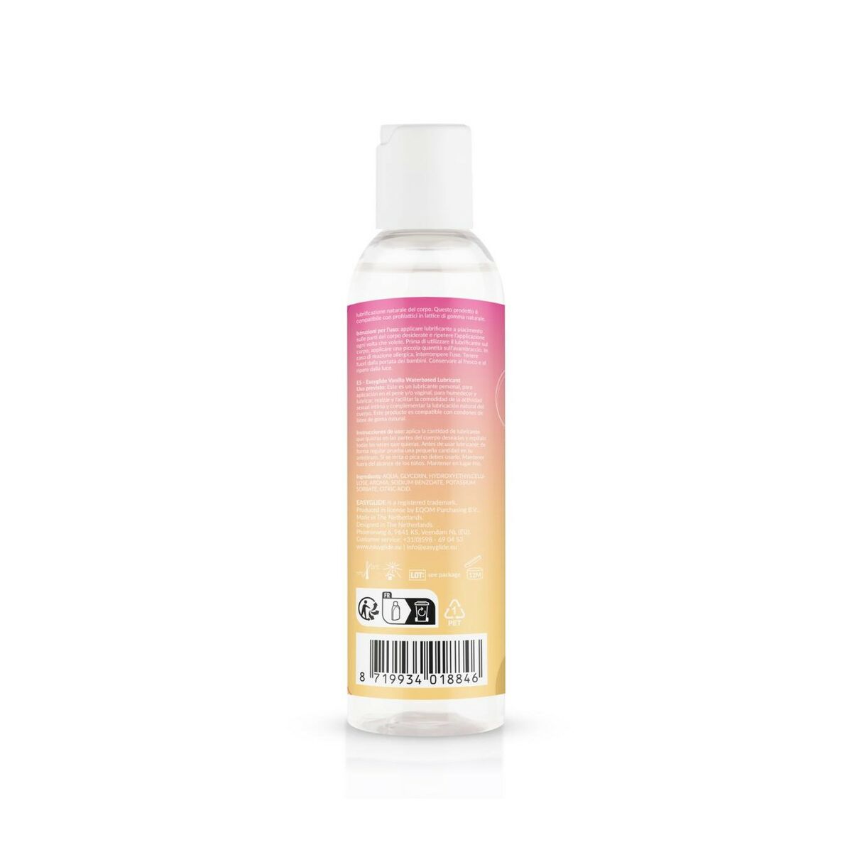 Vattenbaserat glidmedel Easyglide 150 ml Vanilj - 2
