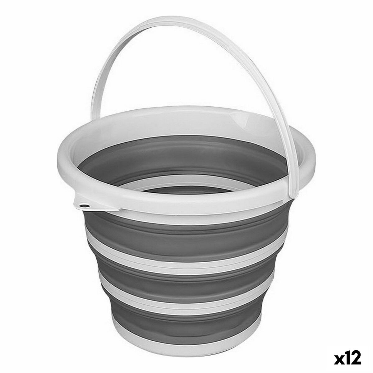Spann med handtag Confortime 10 L 34 x 33 x 25 cm (12 antal) - 4