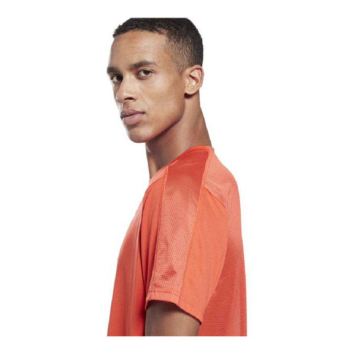 T-shirt med kortärm Herr Reebok Workout Ready Tech Orange - 3