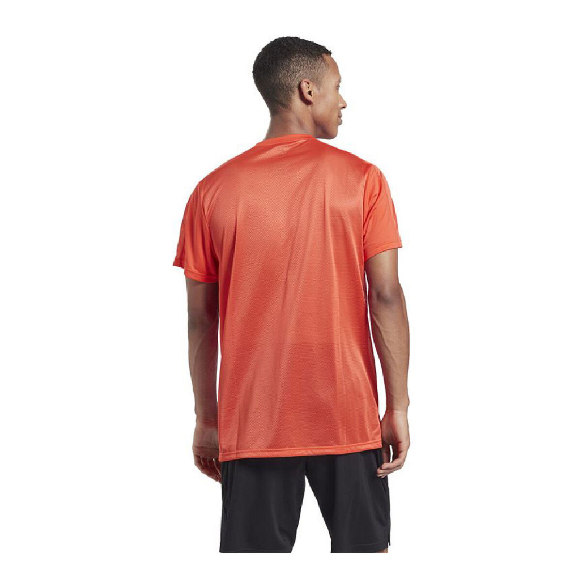 T-shirt med kortärm Herr Reebok Workout Ready Tech Orange - 5