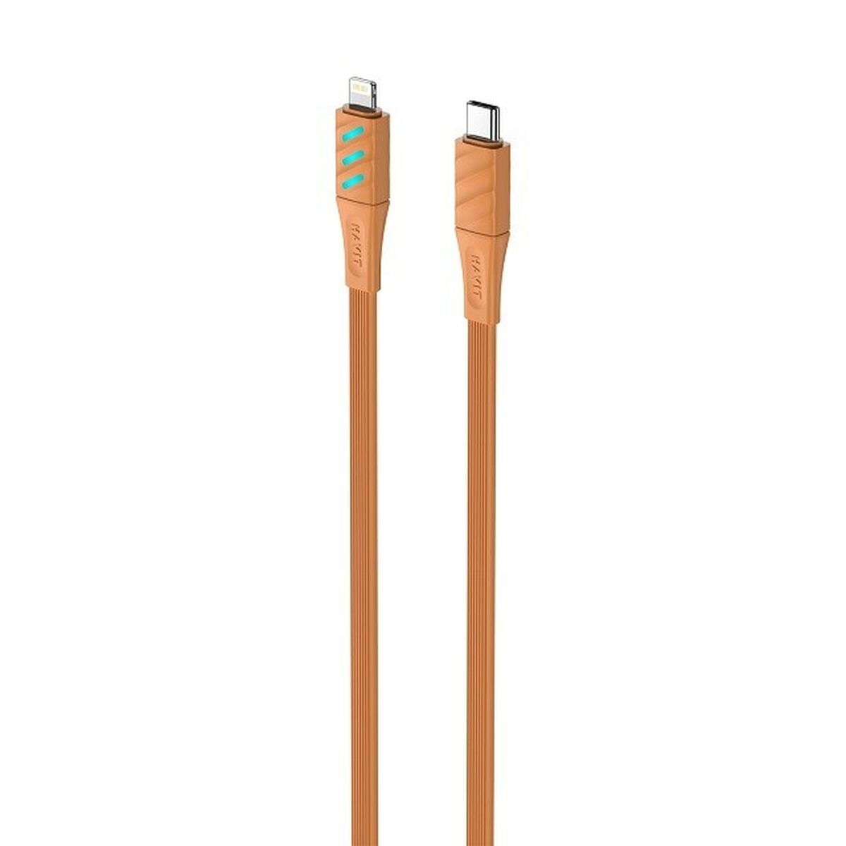 Kabel USB-C till Lightning Havit CB6255 Orange 1 m - 2