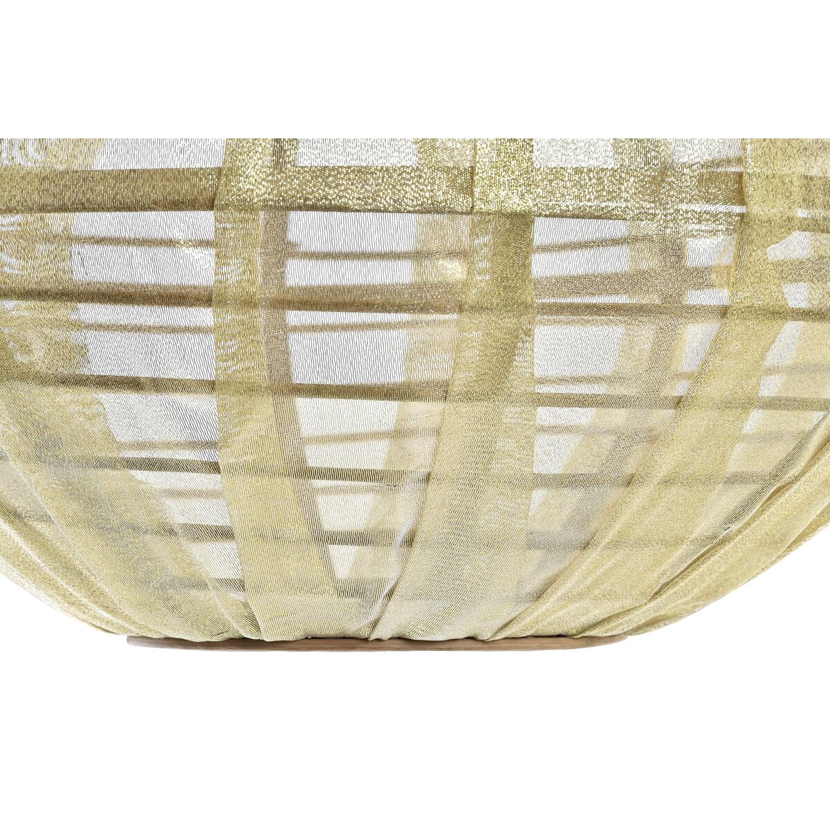 Taklampa DKD Home Decor Naturell Gyllene Brun Bambu 50 W (42 x 42 x 26 cm) - 11