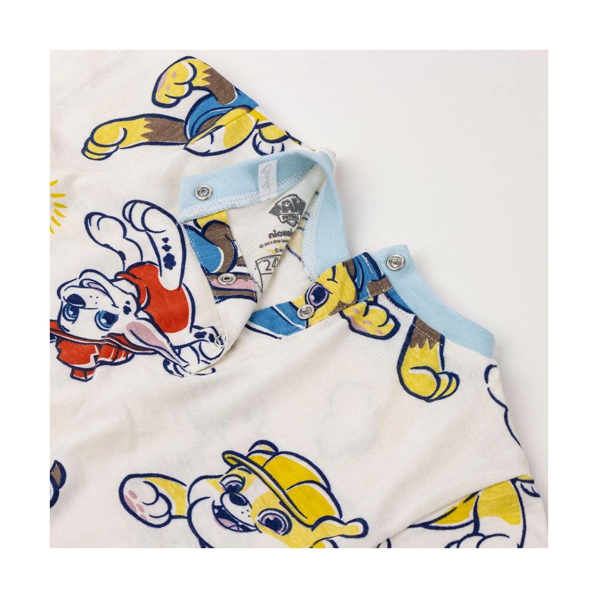 T-shirt med kortärm The Paw Patrol Beige - 3