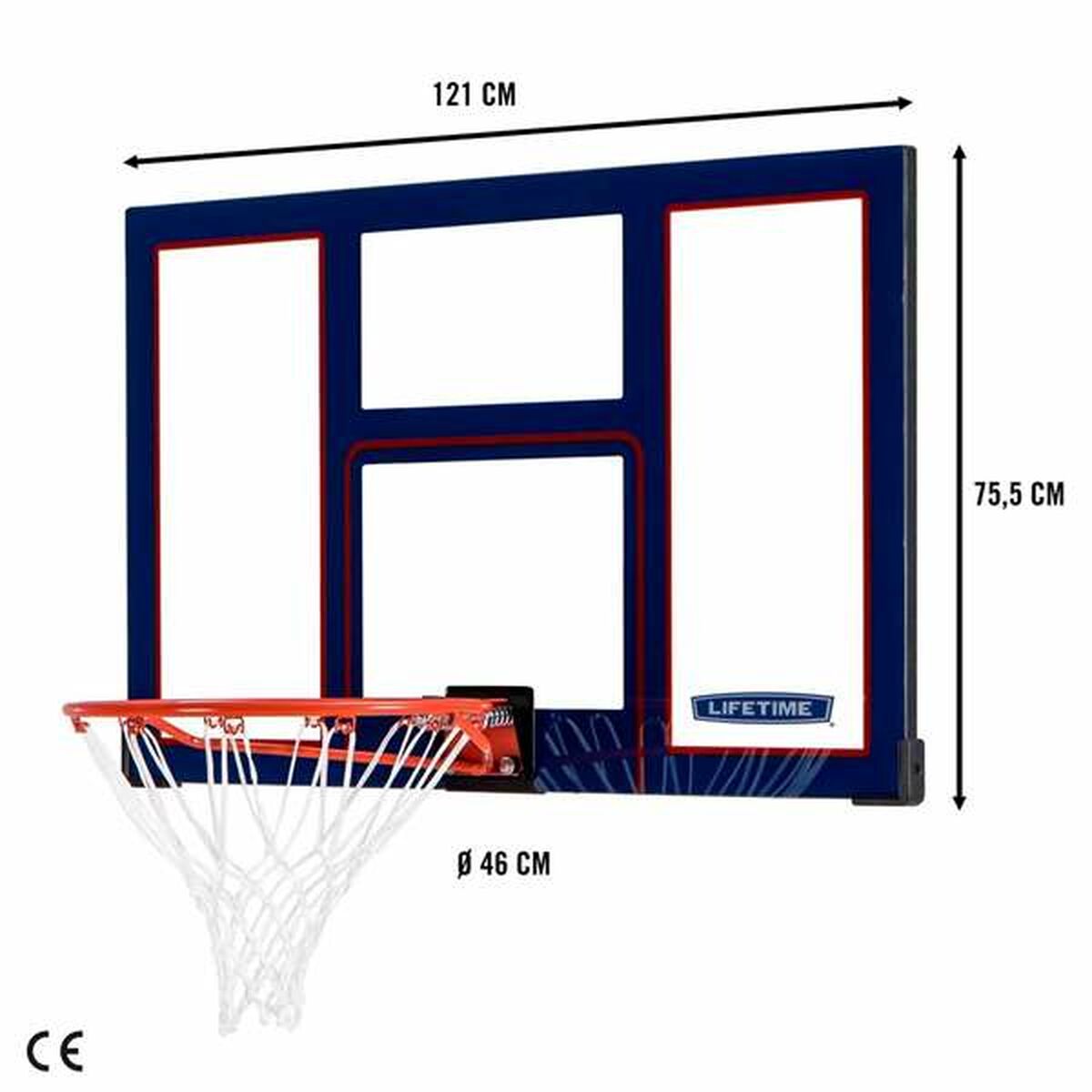 Basketkorg Lifetime Lifetime 121 cm - 7