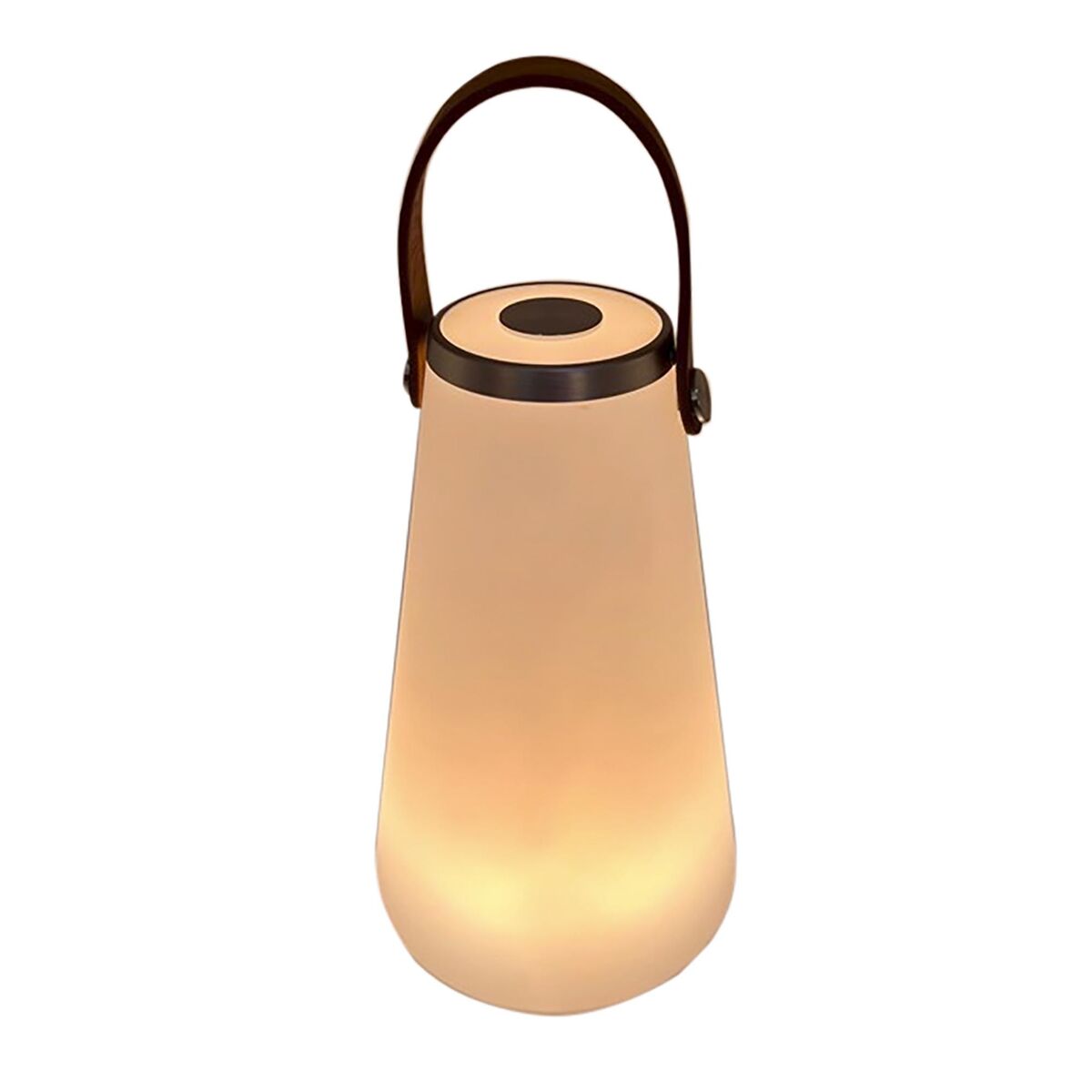 Bordslampa DKD Home Decor Vit Brun 13,5 x 13,5 x 23 cm - 3