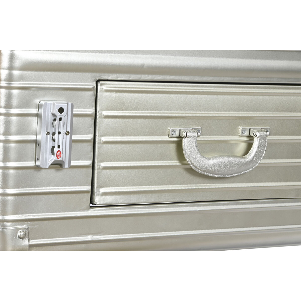 Soffbord Home ESPRIT Metall Glas 100 x 52 x 46 cm - 5