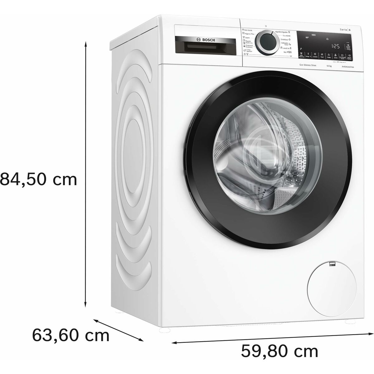Tvättmaskin BOSCH WGG256Z0ES 60 cm 10 kg 1600 rpm - 4