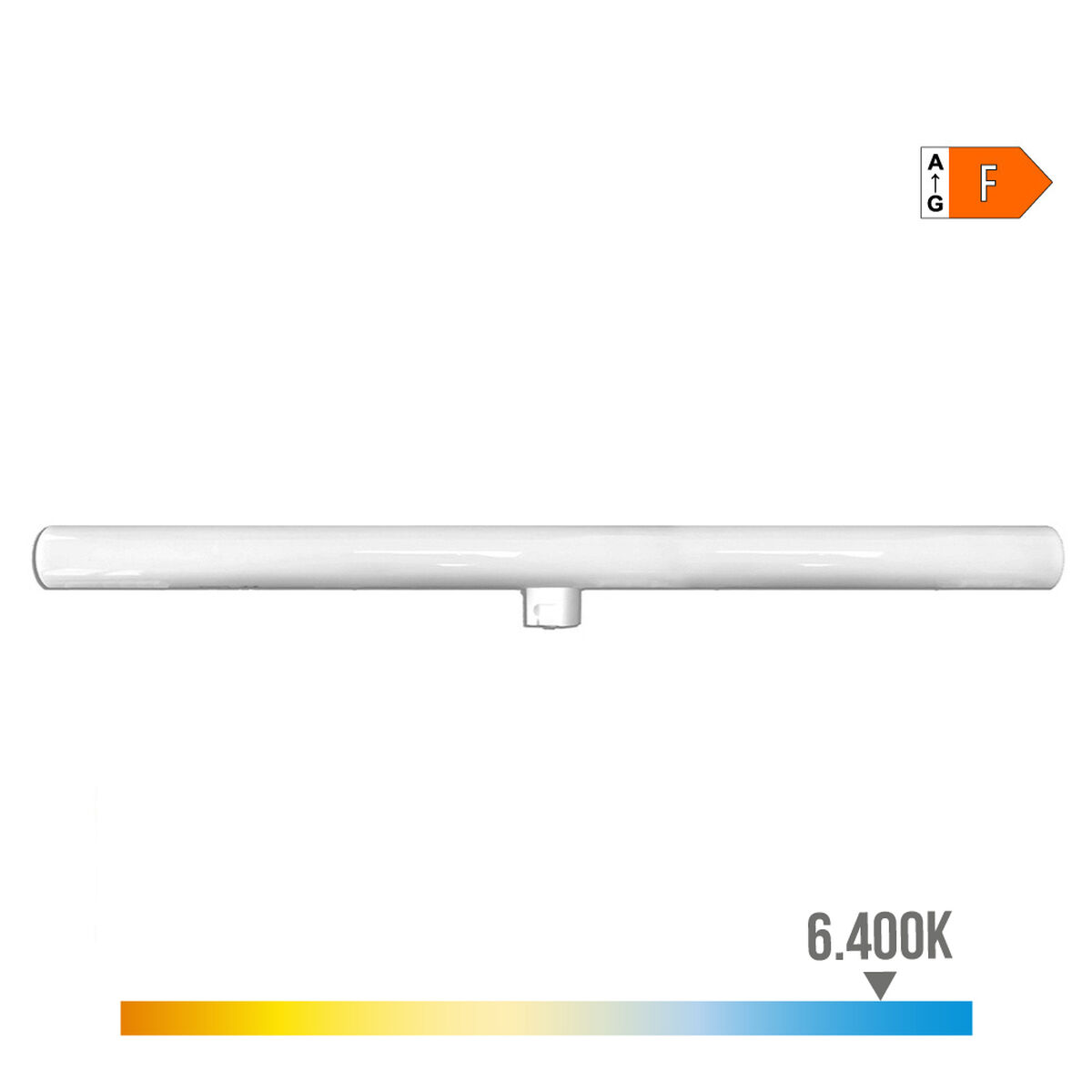 LED Tub EDM 98821 Linestra F 60 W 9 W S14D 700 lm 950 Lm Ø 3 x 50 cm (6400 K) - 3