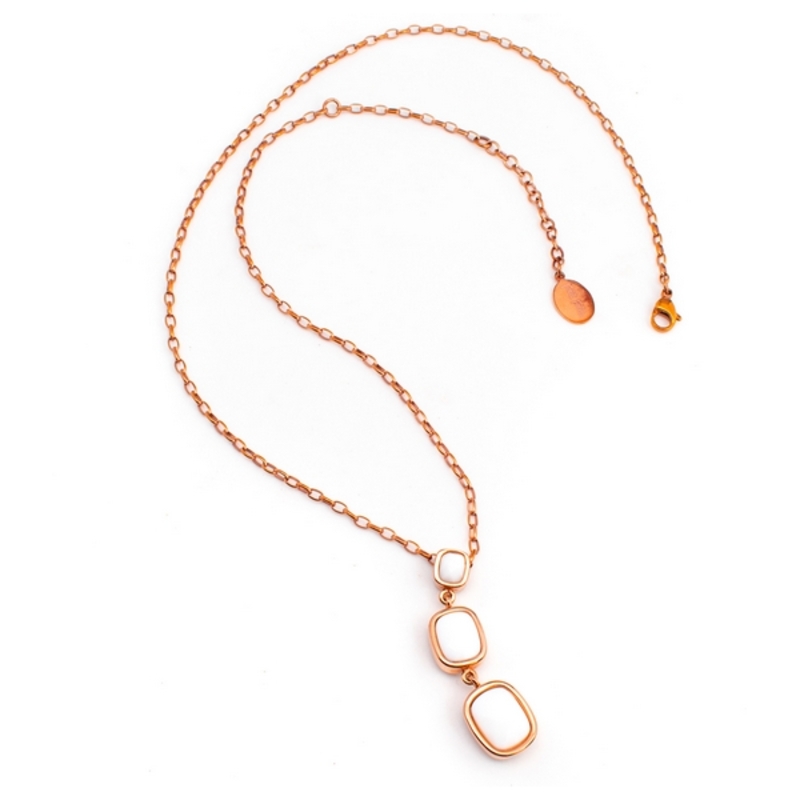 Damhalsband Folli Follie 3N9T172RW 45 cm - 2