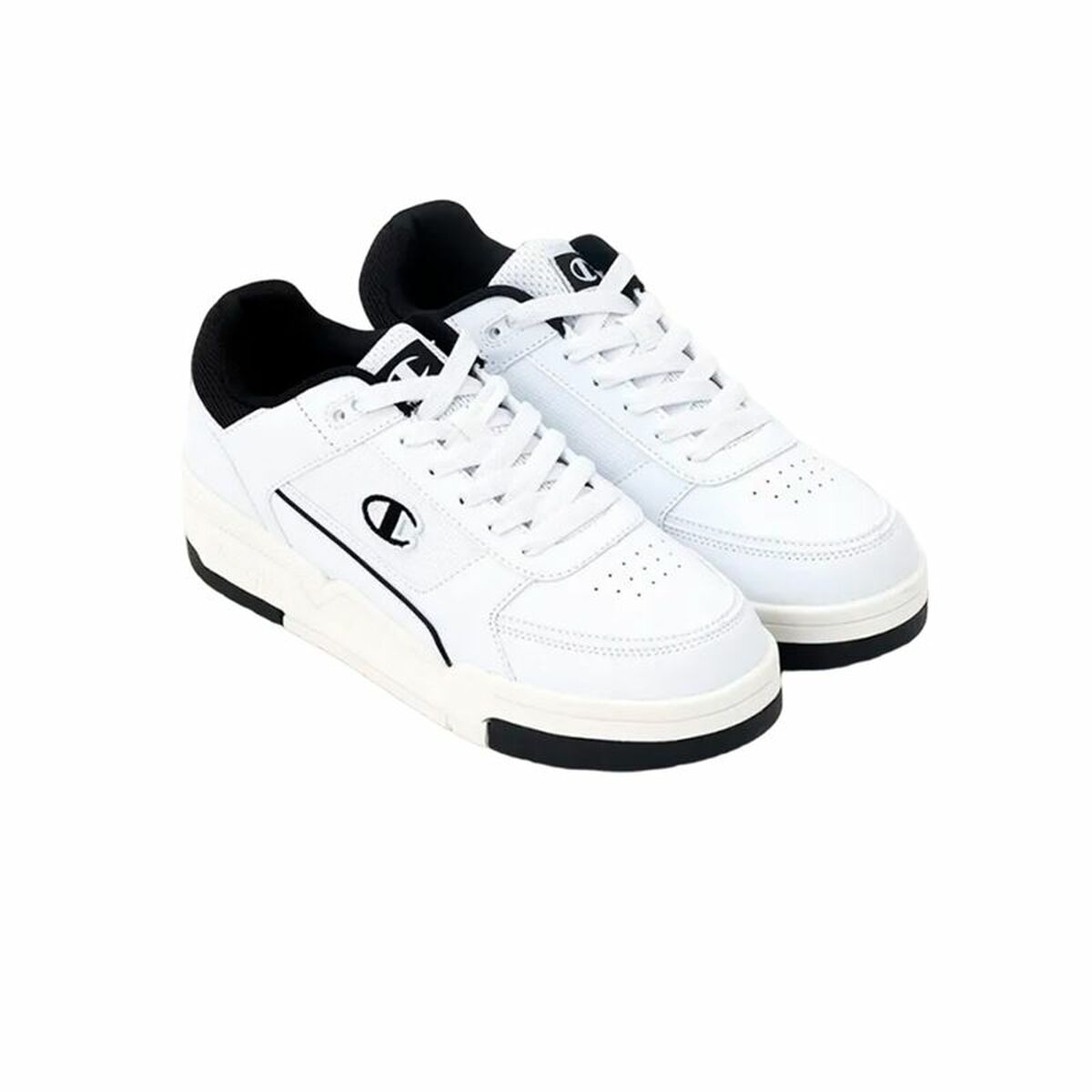 Gymnastikskor, Herr Champion Rd18 Heritage Low Vit - 3