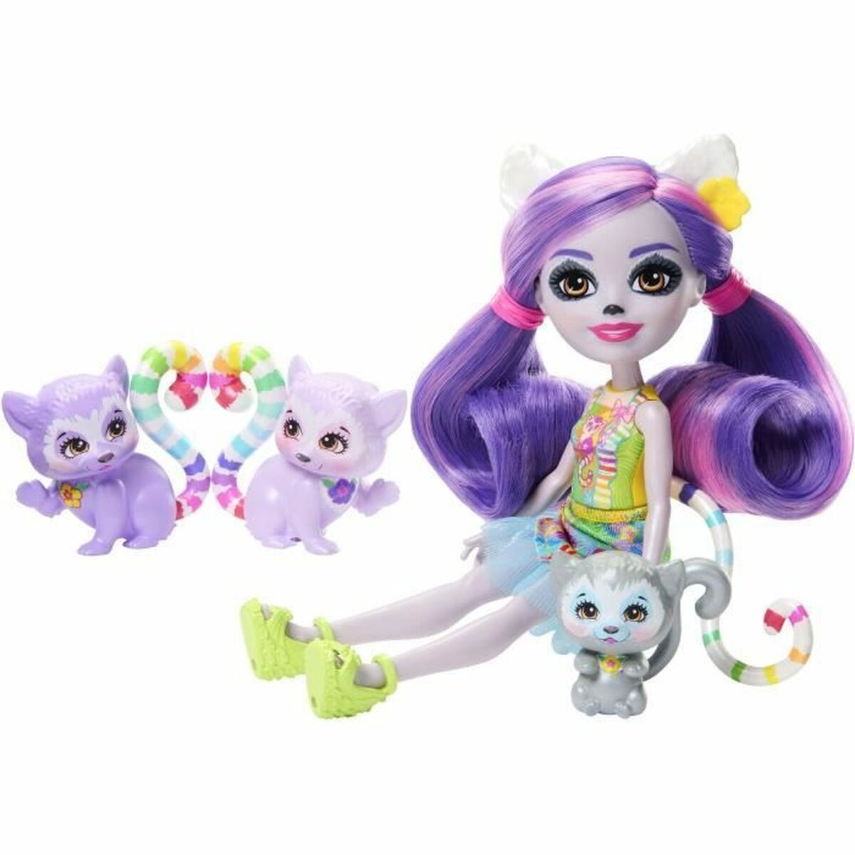 Docka Enchantimals FAMILLE DE LEMURIENS - 6