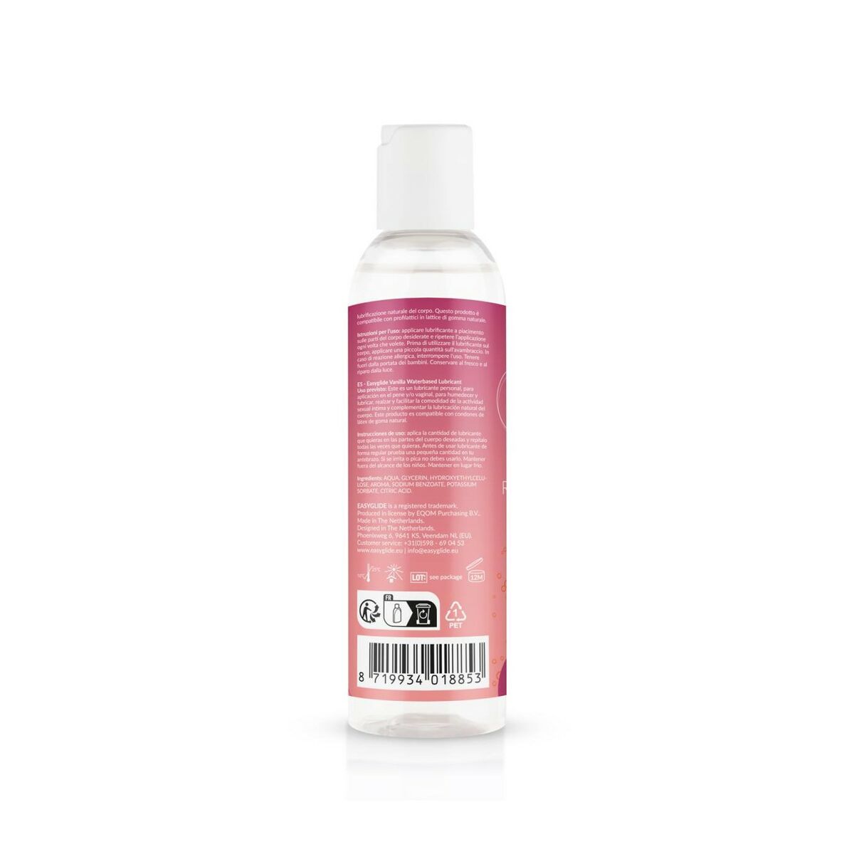 Vattenbaserat glidmedel Easyglide 150 ml Champagne - 2