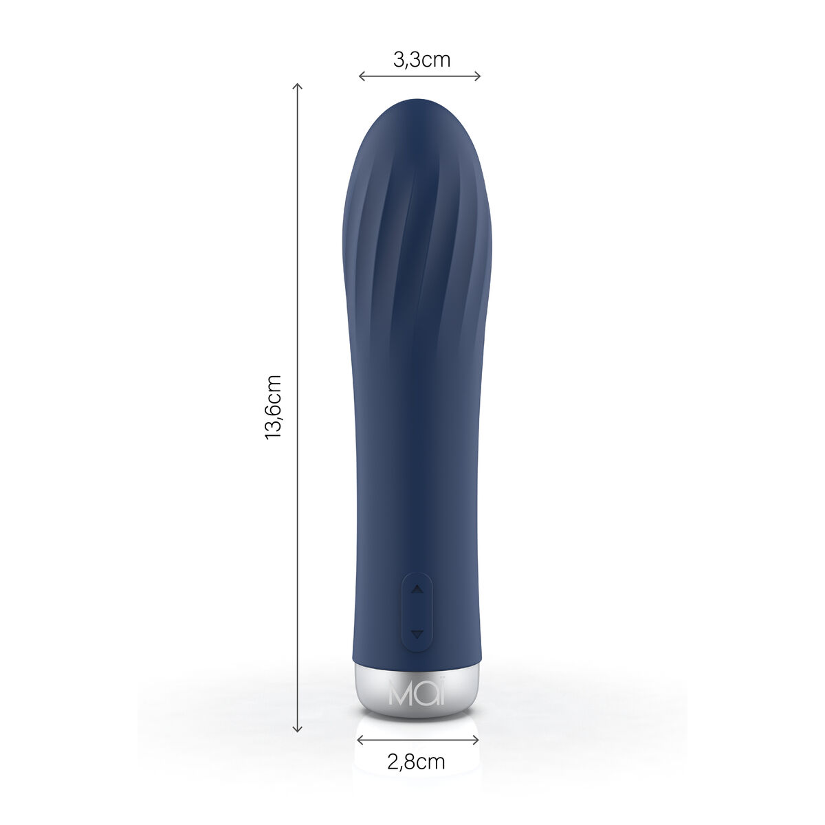Patronvibrator Attraction Mai Pleasure Toys Blå - 4