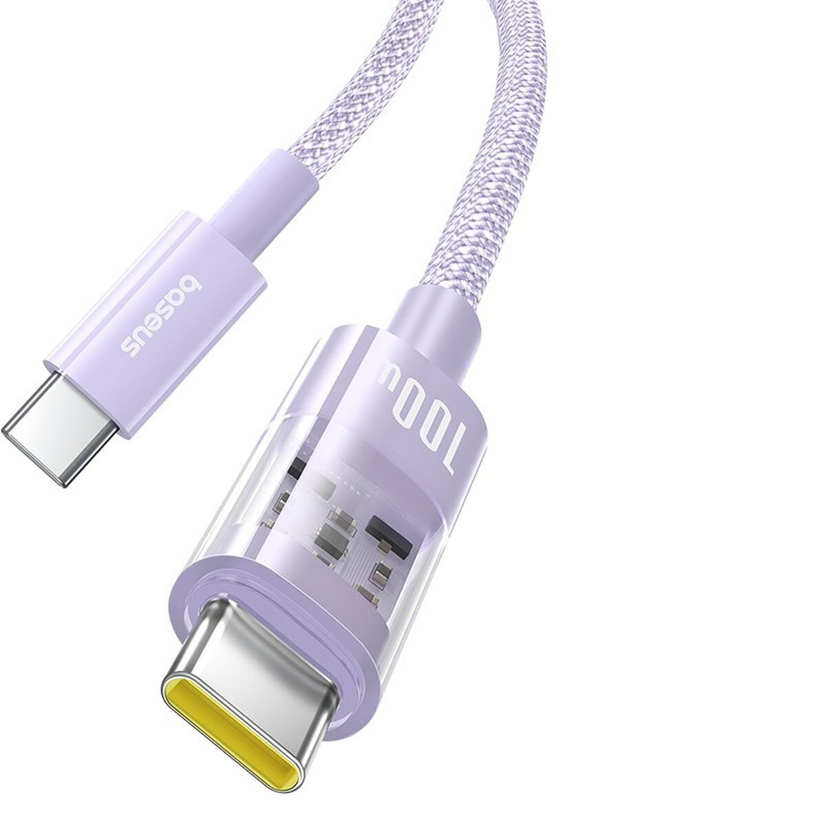 USB-C till USB-C Kabel Baseus P10373000511-00 Violett 1 m - 2