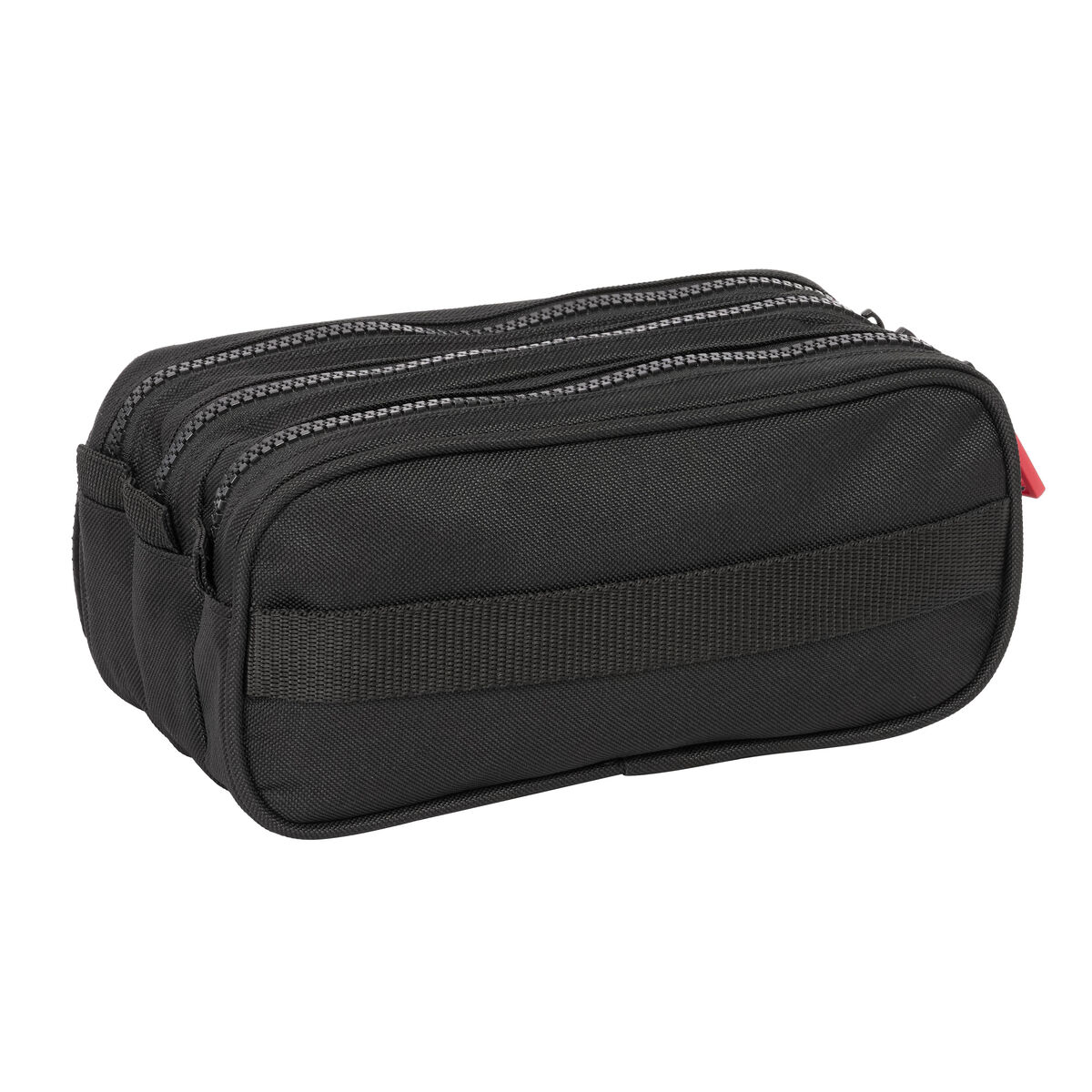 Tredubbel Carry-all F.C. Barcelona Black Svart 21,5 x 10 x 8 cm - 3