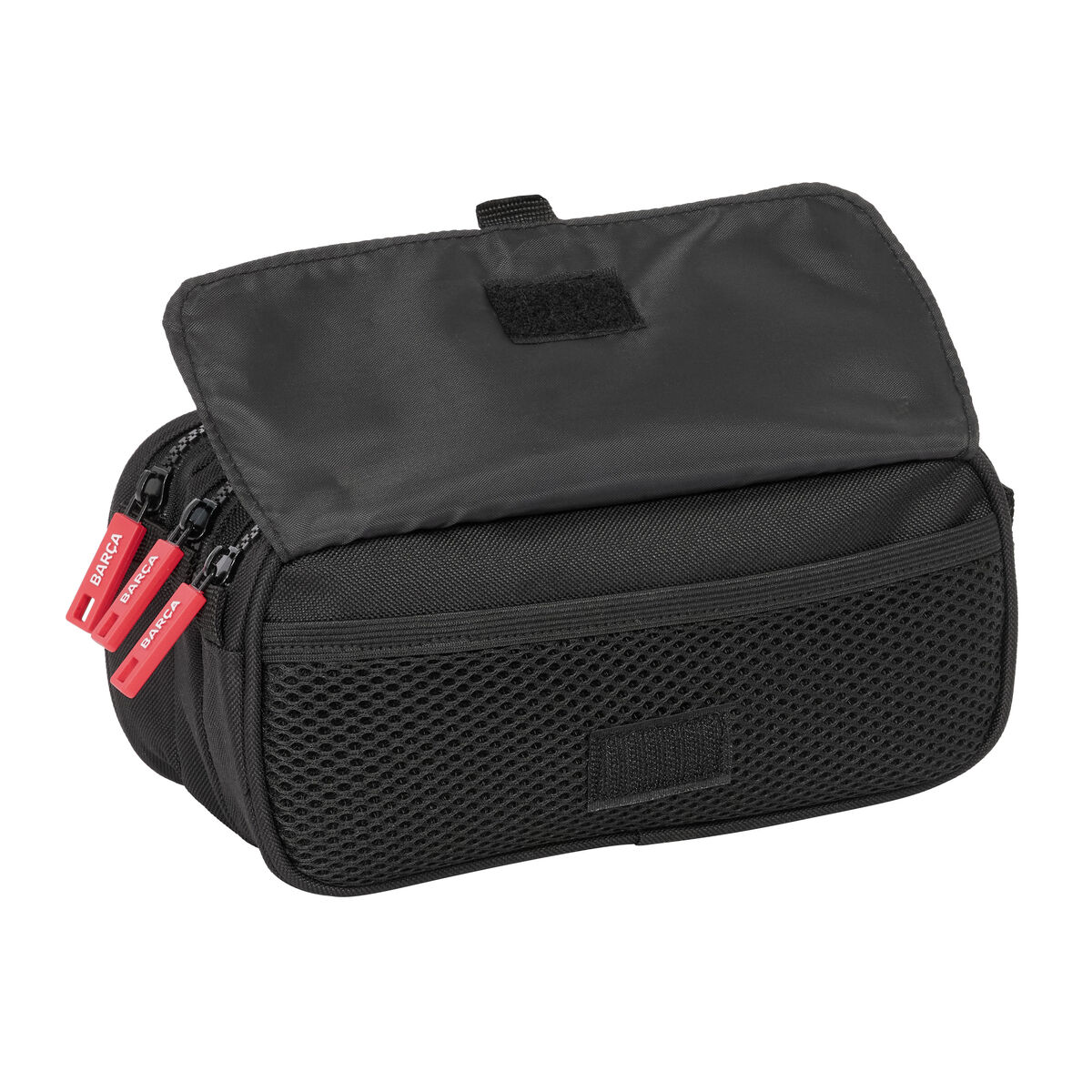 Tredubbel Carry-all F.C. Barcelona Black Svart 21,5 x 10 x 8 cm - 4