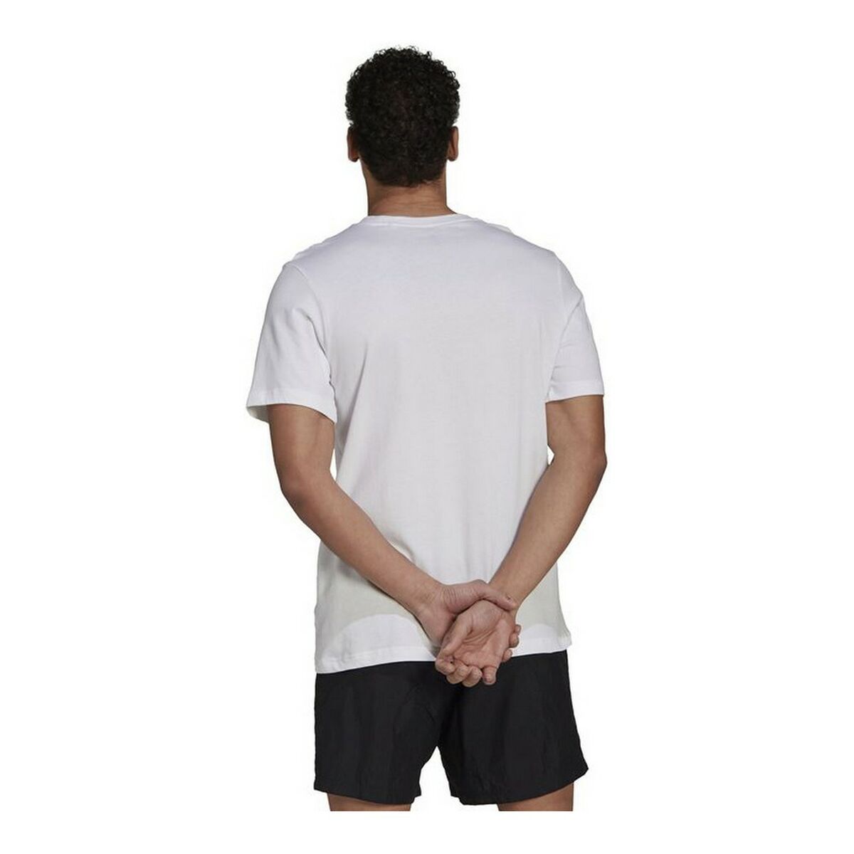 T-shirt med kortärm Herr Adidas Essentials Gradient Vit - 6