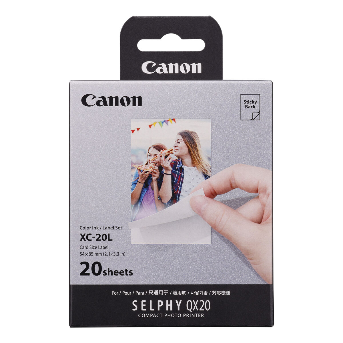 Matt fotografiskt papper Canon 6755C002 5,4 x 8,5 cm (20 antal)