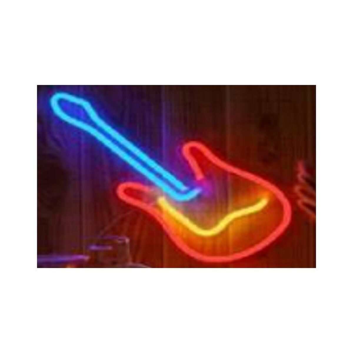 Belysning dekoration Activejet AJE-NEON GITARA Multicolour (1 Delar) - 3