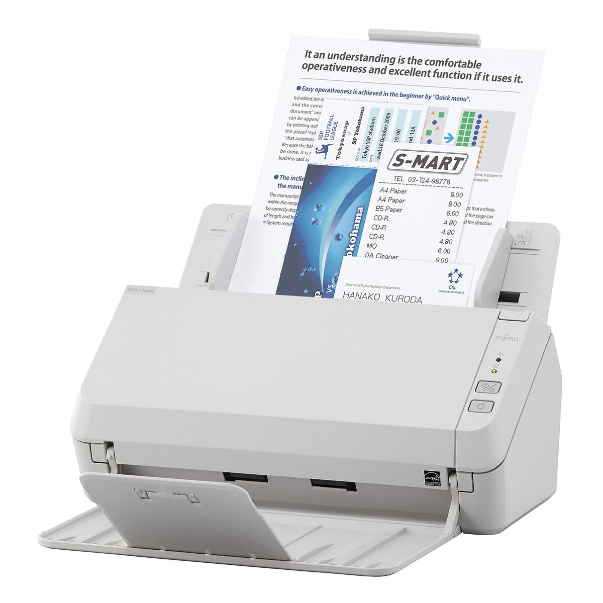 Skanner Fujitsu SP-1125N 25 ppm - 6
