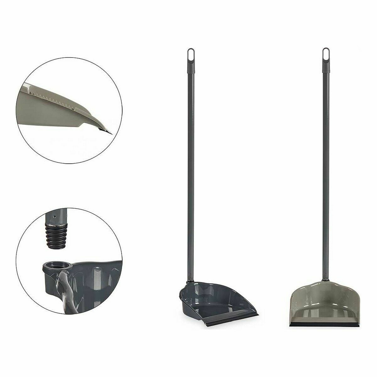 Skyffel PVC Metall 23 x 87,5 x 23 cm (12 antal) - 2
