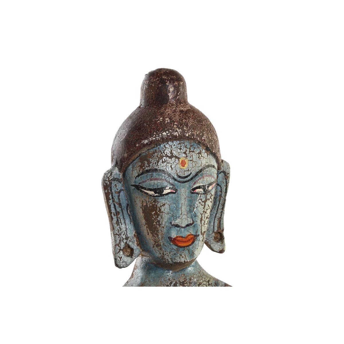 Prydnadsfigur DKD Home Decor 18 x 9 x 47 cm Buddha Orientalisk (2 antal) - 5