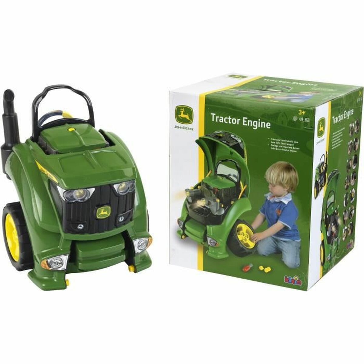 Traktor Klein John Deere Tractor Engine - 3