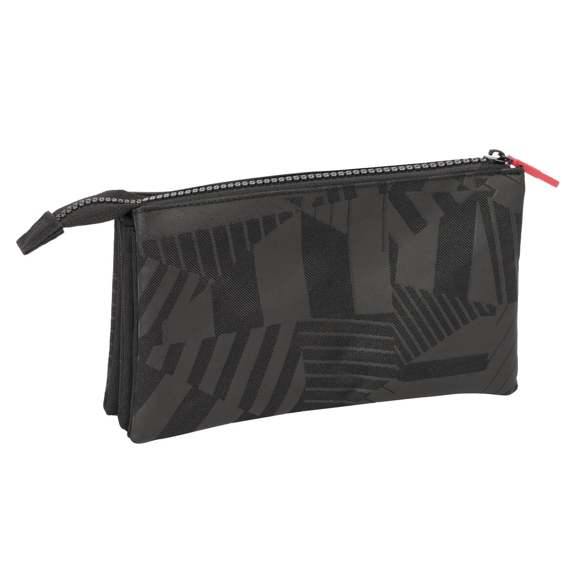 Tredubbel Carry-all F.C. Barcelona Black Svart 22 x 12 x 3 cm - 3