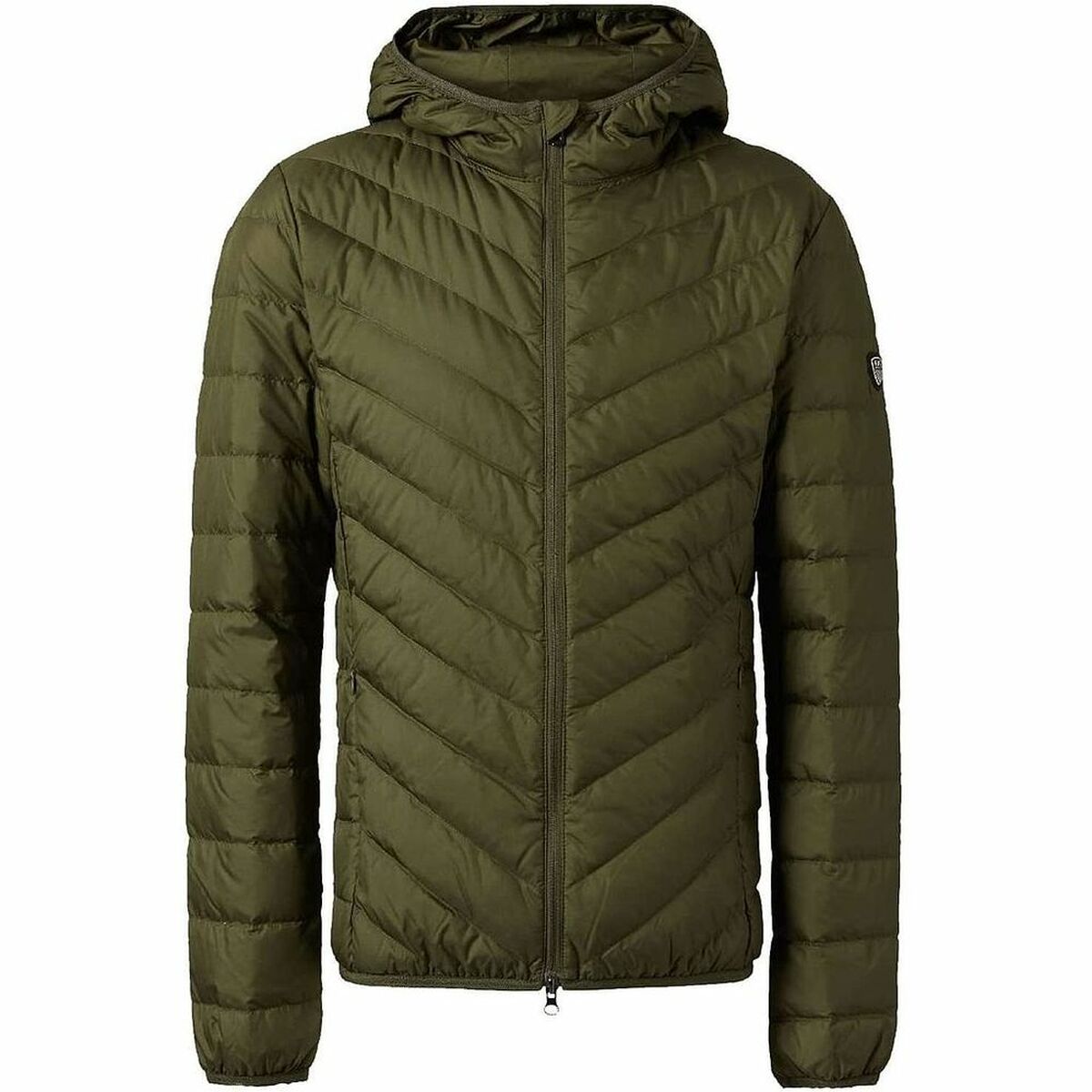 Träningsjacka Herr DOWN  Armani Jeans 8NPB09 PNEIZ Grön Nylon - 2