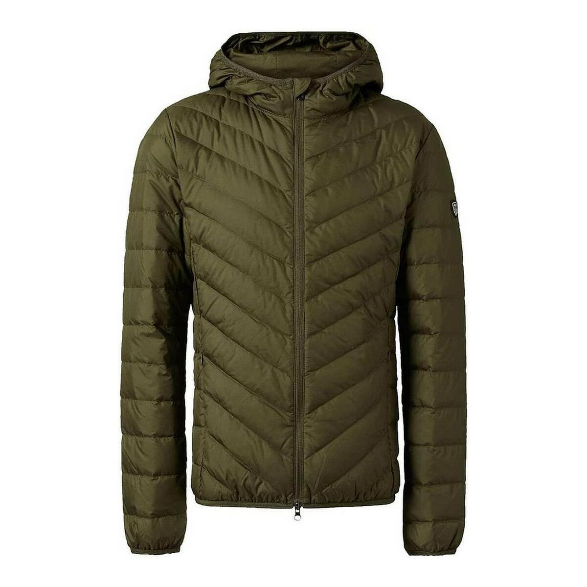 Träningsjacka Herr DOWN  Armani Jeans 8NPB09 PNEIZ Grön Nylon