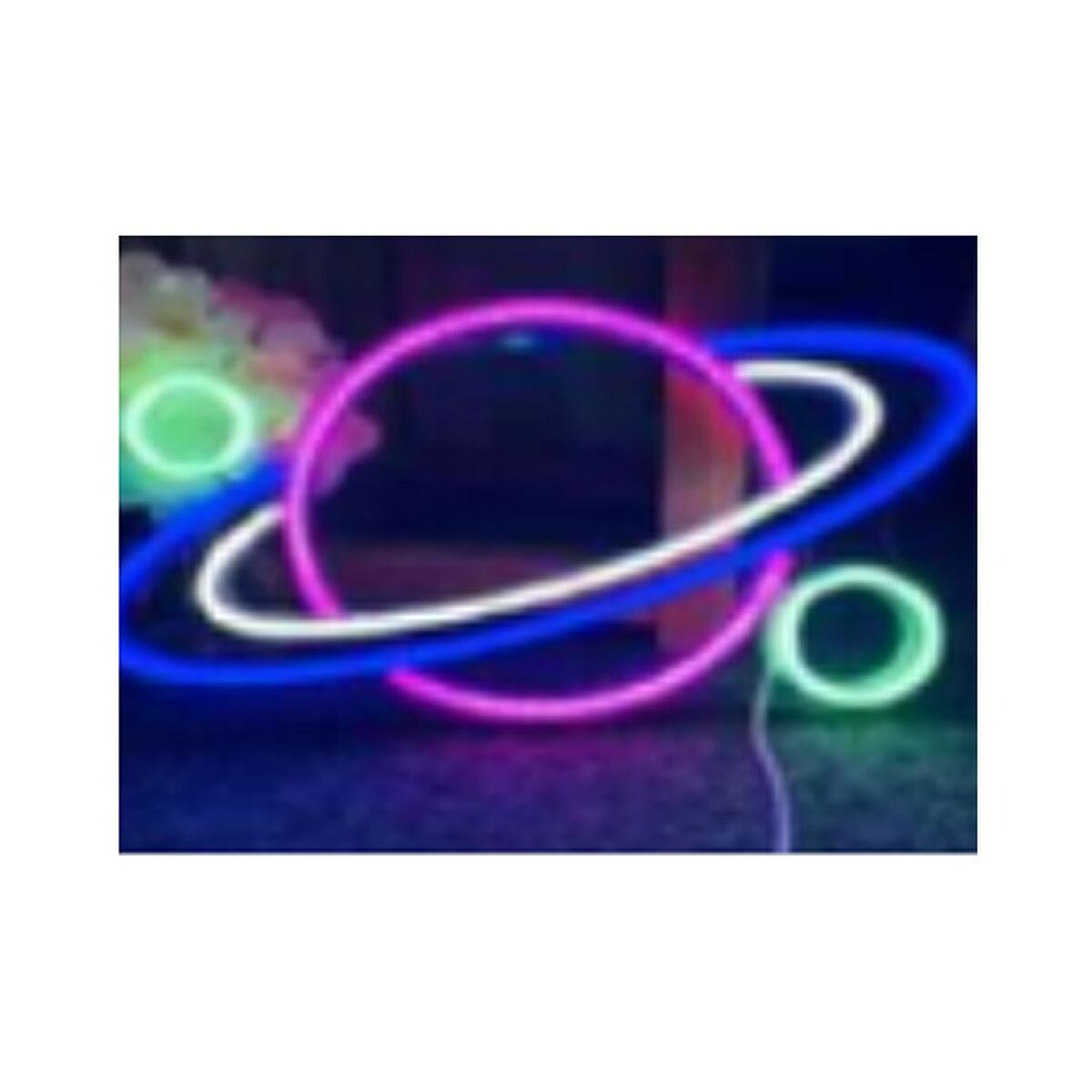 Belysning dekoration Activejet AJE-NEON PLANET Multicolour (1 Delar) - 2