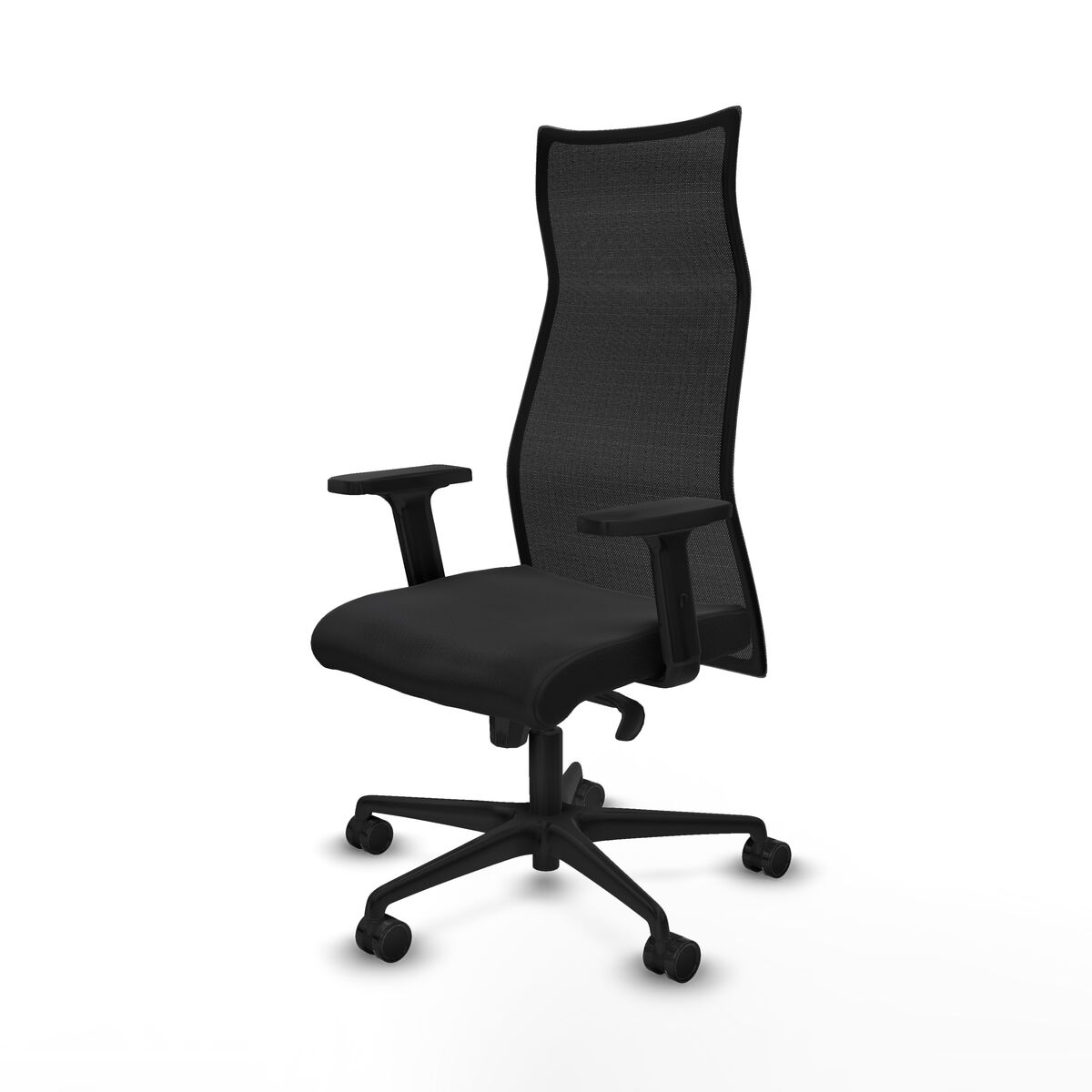 Kontorsstol Piqueras y Crespo B2D036N Svart - 2
