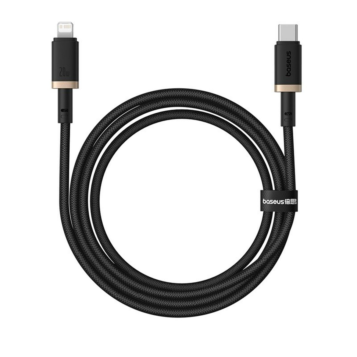 Kabel USB-C till Lightning Baseus P10377800U01-00 Svart Guld 1 m