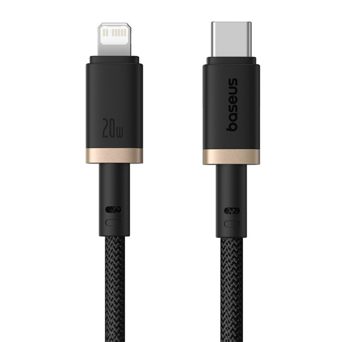 Kabel USB-C till Lightning Baseus P10377800U01-00 Svart Guld 1 m - 2