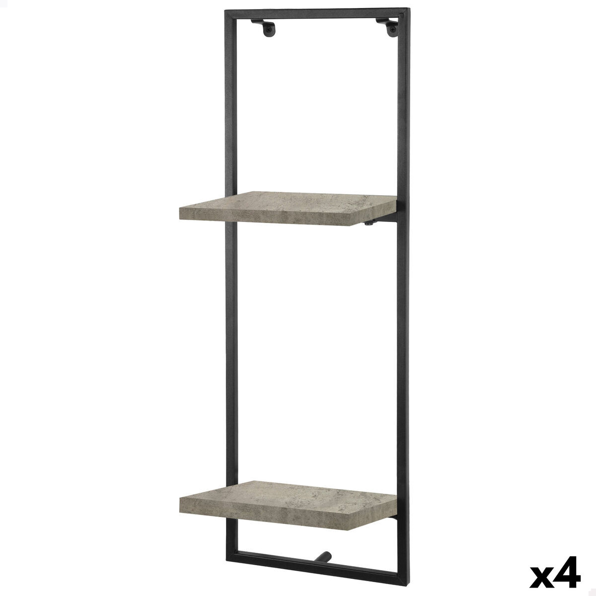 Bokhylla Max Home Järn Trä MDF 25 X 75 X 20 CM (4 antal)
