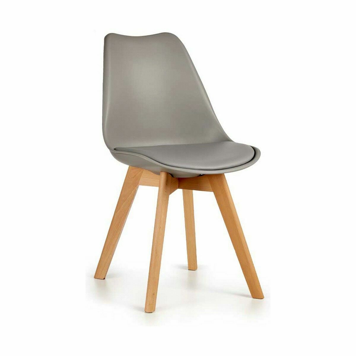 Matsalsstol Brun Grå 42 x 80 x 50 cm (4 antal) - 4