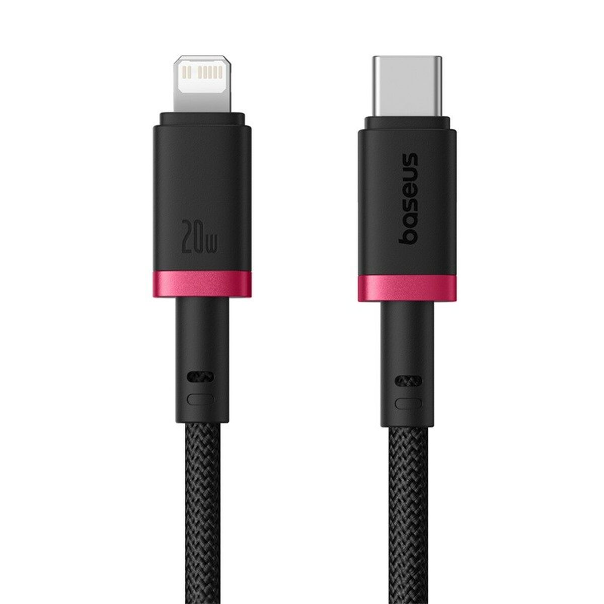 Kabel USB-C till Lightning Baseus P10377800U01-01 Svart Röd 1 m - 2