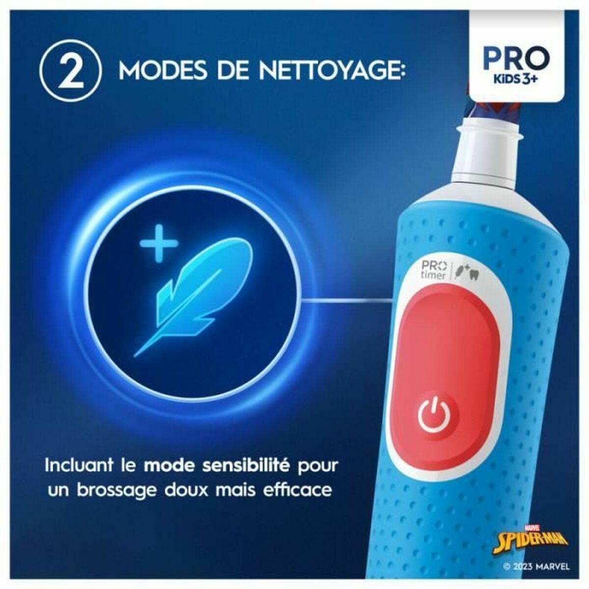 Elektrisk Tandborste Oral-B Svart Multicolour - 3