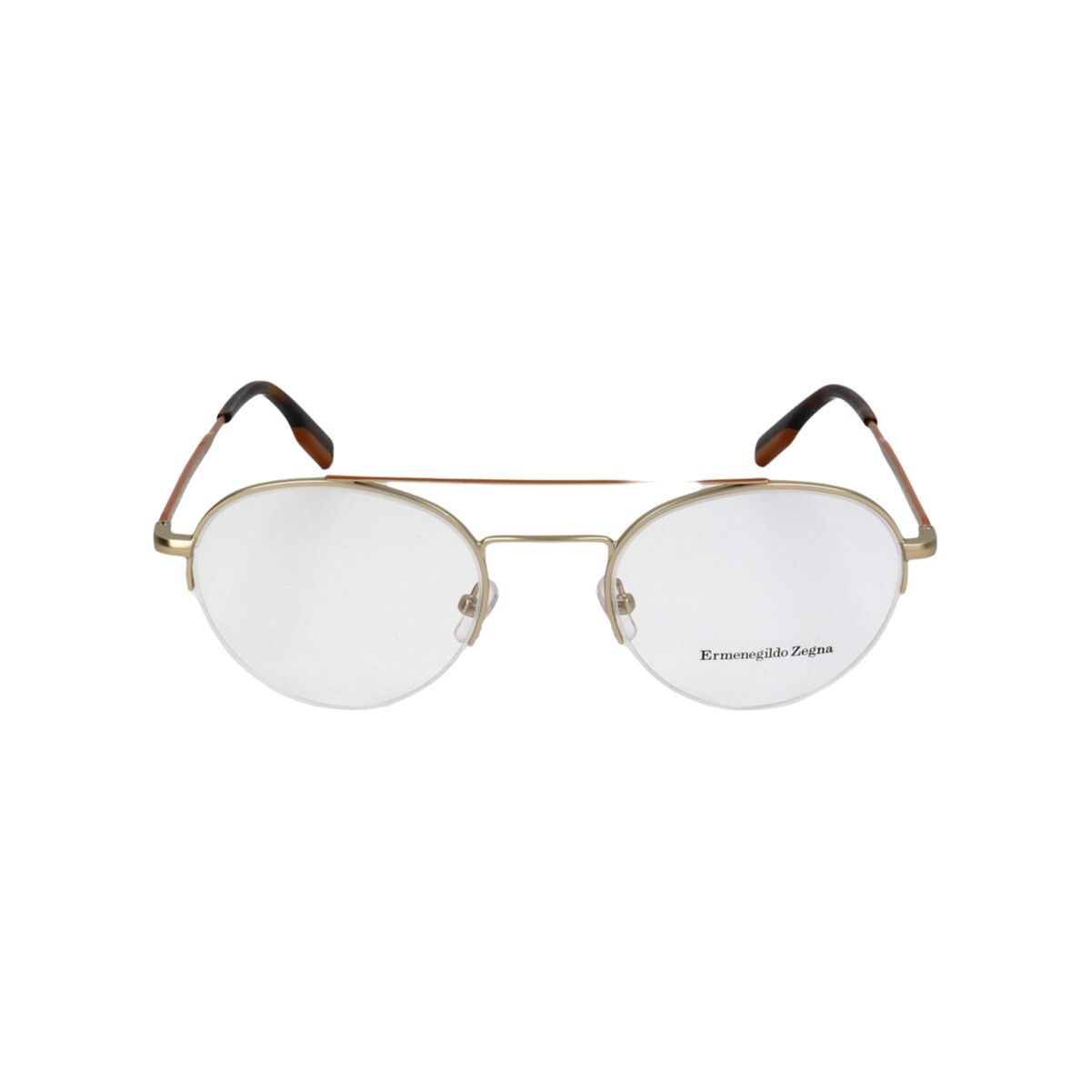 Glasögonbågar Ermenegildo Zegna Gyllene Ø 51 mm